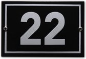 Huisnummer model Phil nr. 22