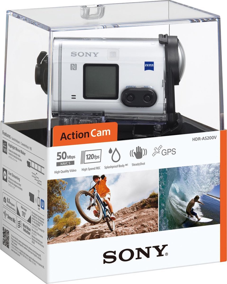 SONY HDR-AS200V - ビデオカメラ