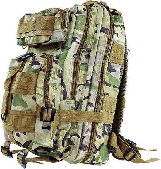 Militaire Leger Camouflage Rug Zak - Outdoor Tactical Survival Camo  Backpack - 30 Liter | bol.com