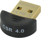 Dolphix - Mini Bluetooth 4.0 USB Adapter - Plug & Play - Gold Plated - Windows 10 Compatible