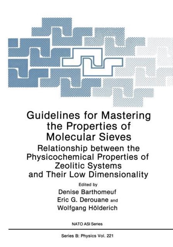 Guidelines for Mastering the Properties of Molecular Sieves - cover