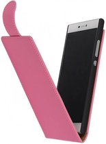 Classic Flip Hoes voor Nokia Lumia 730 / 735 Roze