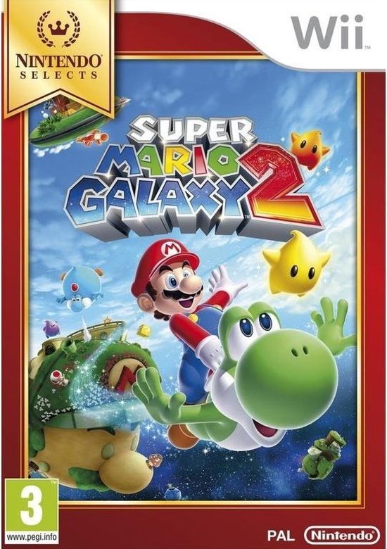 Geboorteplaats Overvloed opzettelijk Super Mario Galaxy 2 - Nintendo Selects - Wii | Games | bol.com