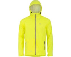 Highlander regenjas Stow & Go Packaway met opbergzakje - Geel Neon - M