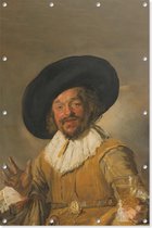 De vrolijke drinker | Frans Hals | ca. 1628 - ca. 1630 | Kunst | Tuindoek | Tuindecoratie | 100CM x 150CM | Tuinposter | Spandoek | Oude meester