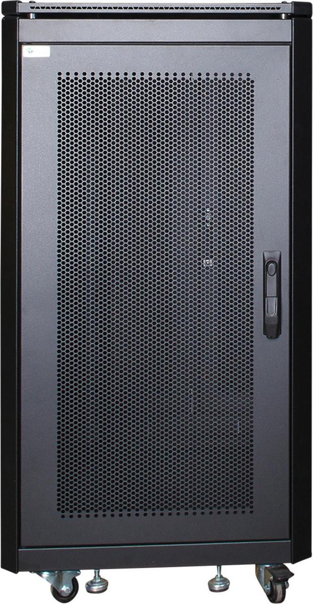 Lanview door Logon 19" 20U Rackkast 600 x 1000mm Serverlijn Zwart
