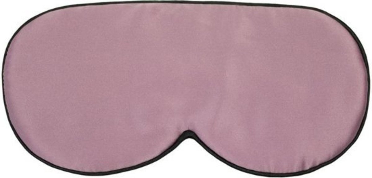 Bol.com KELERINO. Zijden Slaapmasker - Verstelbaar - Mannen / Vrouwen - Nacht - Roze aanbieding