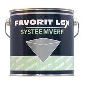 Favorit LGX Systeemverf - wit - 2,5 wit