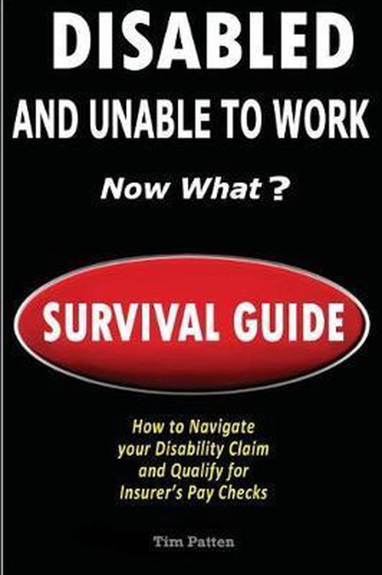 Disabled and Unable to Work - Now What? - cover