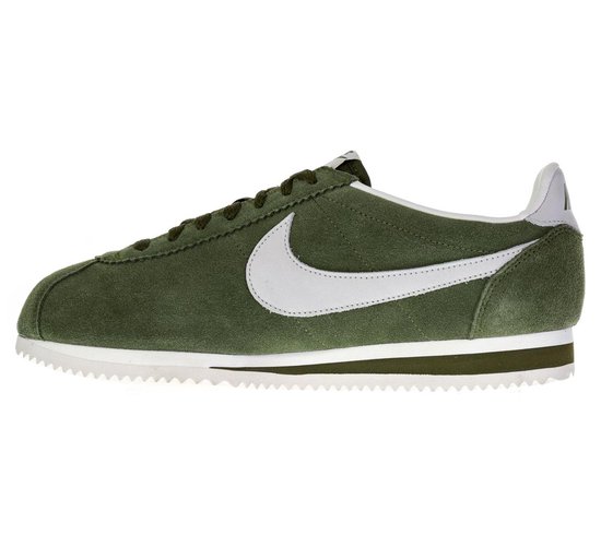 Nike Classic Cortez Leather Sneakers Sportschoenen - Maat 43 - Mannen -  groen/wit | bol.com