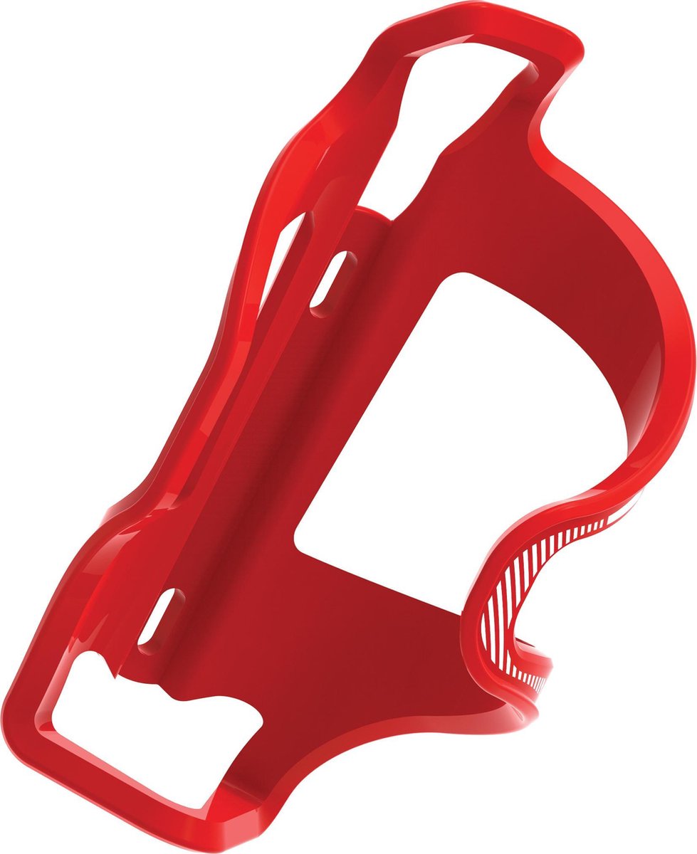 Lezyne Flow Cage SL - Bidonhouder - Links - Verstevigd - Rood