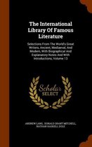 The International Library of Famous Literature