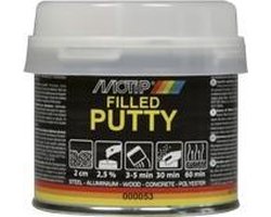 Motip Glasvezel Plamuur Gevuld - 250 gr