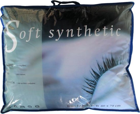 Dreamstyle Soft Synthetic - Hoofdkussen - 60x70 cm