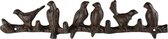 Porte-manteau Birds in a row - fonte