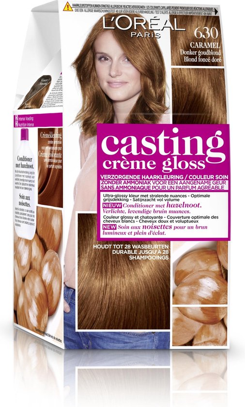 L'Oréal Paris Casting Crème Gloss Haarverf - 630 Donker Goudblond |