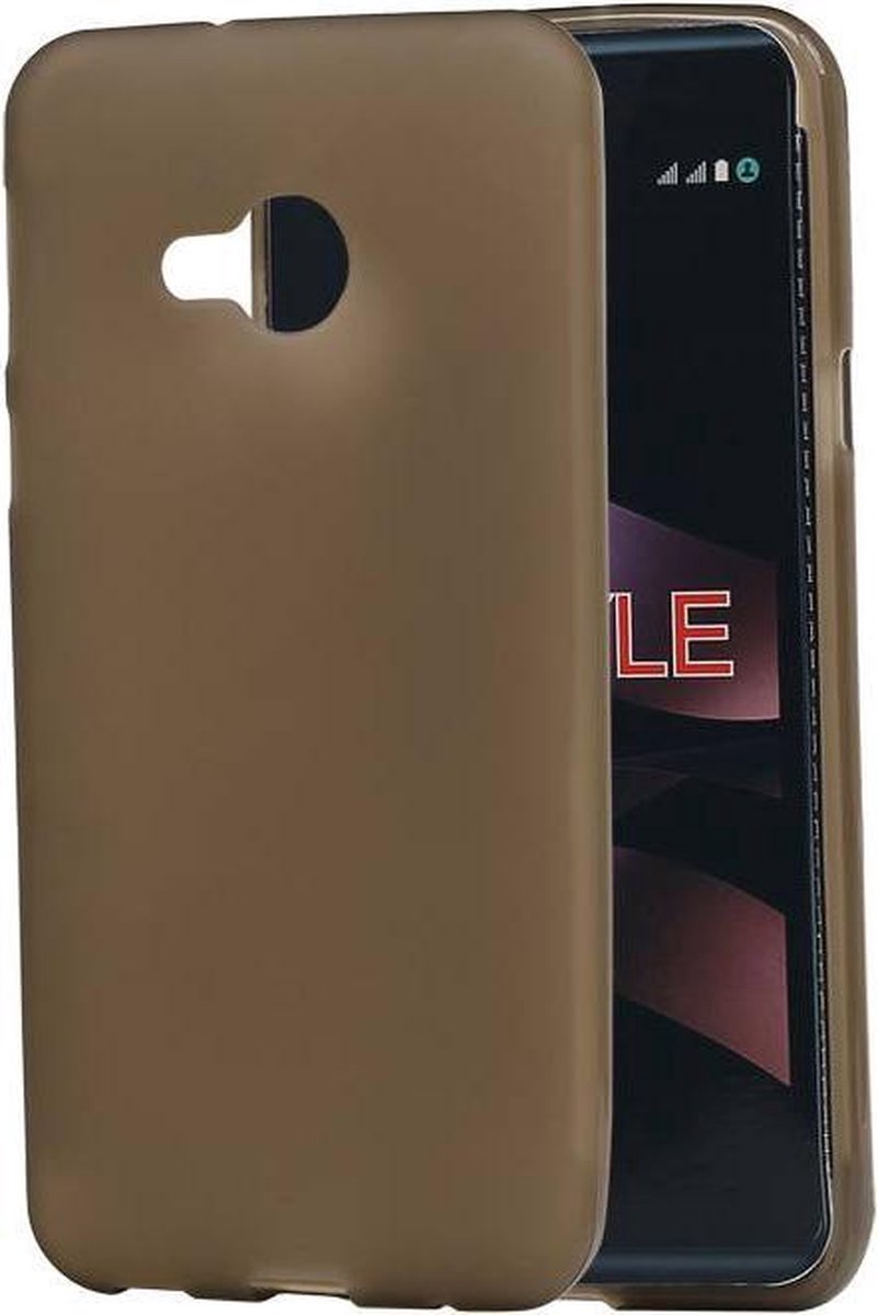 BestCases.nl LG X Style K200 TPU back case hoesje transparant Grijs