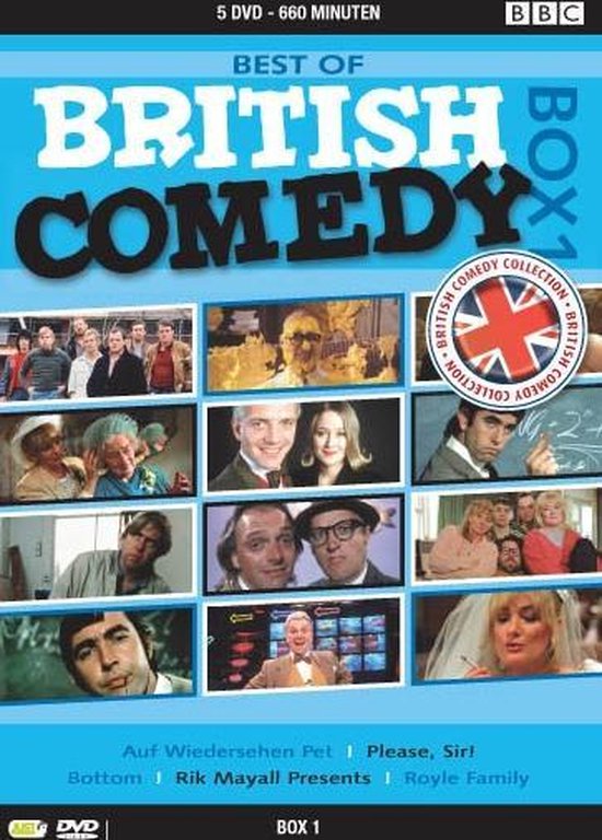 Cover van de film 'Best Of British Comedy Box'