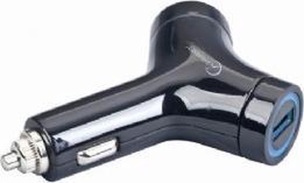 Gembird MP3A-UC-CAR5 oplader voor mobiele apparatuur Mobiele telefoon, MP3, Netbook, Laptop, PDA Zwart Sigarettenaansteker Auto