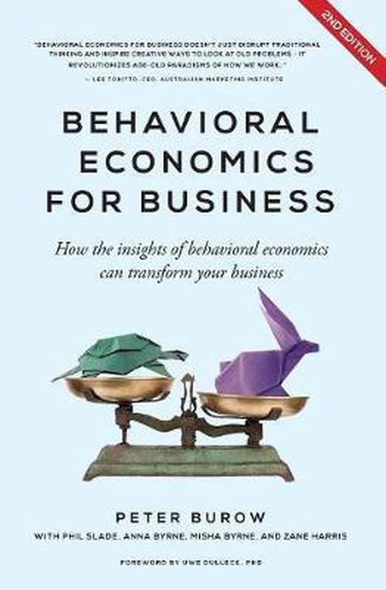 Behavioural Economics for Business - cover