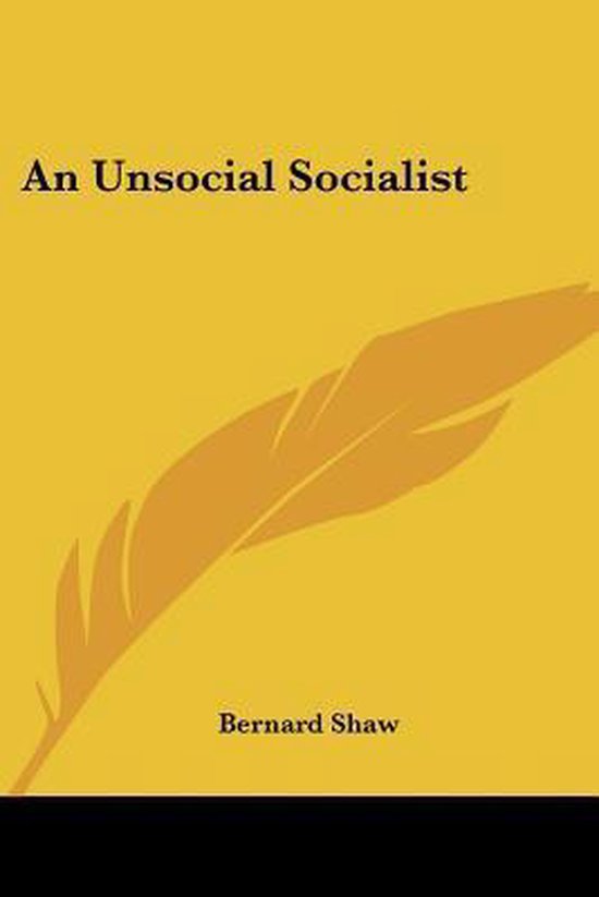 An Unsocial Socialist - cover