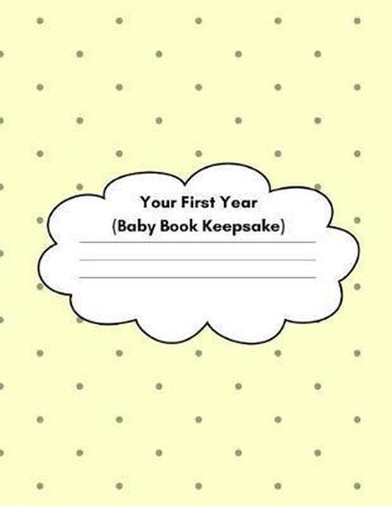 First year baby book