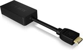 ICY BOX IB-AC502-C Mini-HDMI VGA (D-Sub) Zwart