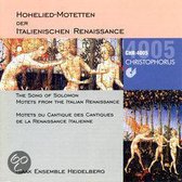 Hohelied-Motetten Der Ita