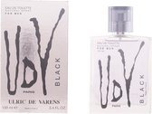 MULTI BUNDEL 3 stuks Ulric De Varens Black Men Eau De Toilette Spray 100ml