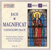 1-CD BACH - MAGNIFICAT / CANTATAS BWV 50 & 70 - FELIX PROHASKA