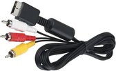 Composiet Tulp AV Kabel Adapter Geschikt Voor PS2 / PS3 - 3x RCA Naar TV