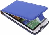 Mobiparts - Blauwe premium flipcase - HTC Desire 510
