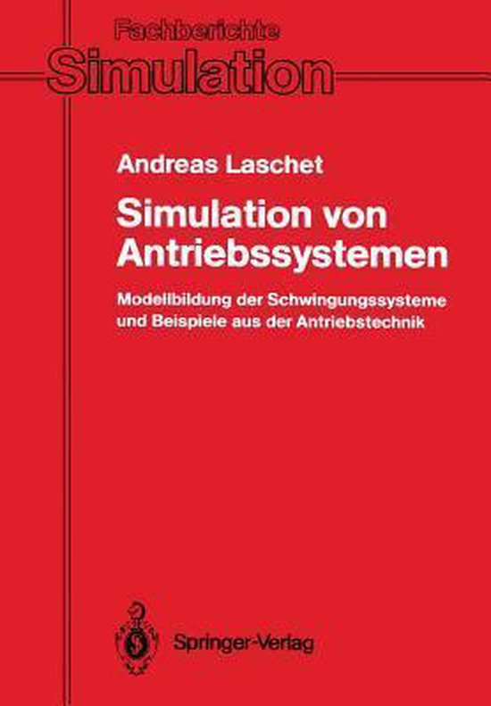 Fachberichte Simulation9- Simulation von Antriebssystemen - cover