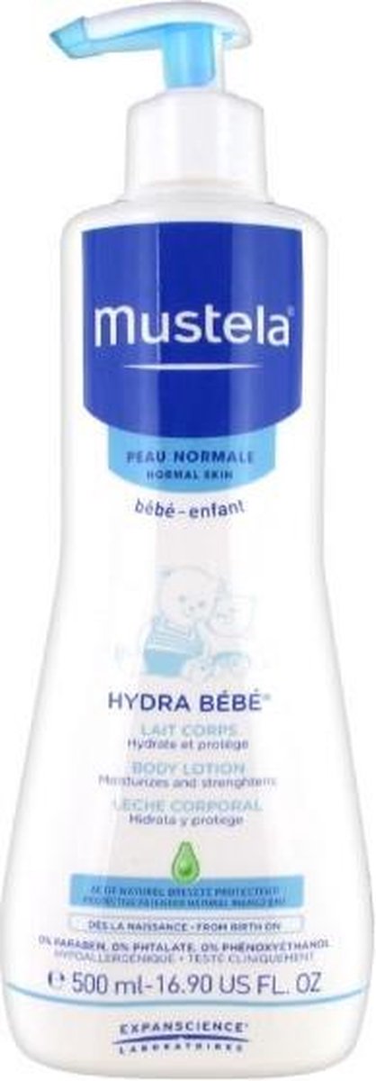 MULTI BUNDEL 2 stuks Mustela Hydra Baby Body Lotion 500ml