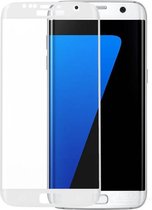 3D Gehard Tempered Glass - Screenprotector - beschermglas - Geschikt voor Samsung Galaxy S7 Edge G935F Wit