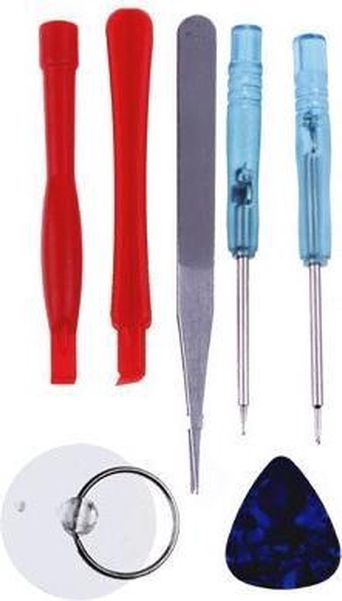 7-Delige complete telefoon reparatie set gereedschap repair kit schroevendraaier
