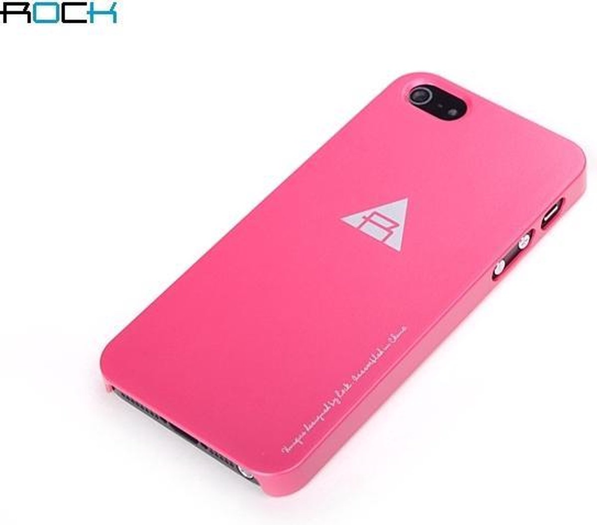 Rock Cover Naked Rose Red Apple iPhone 5 EOL
