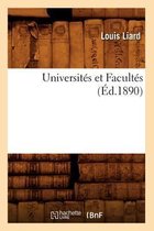 Sciences Sociales- Universit�s Et Facult�s (�d.1890)