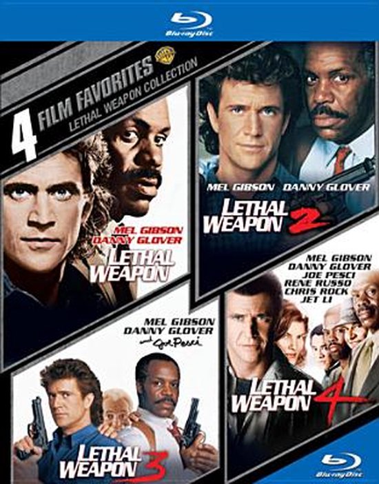 4 Film Favorites: Lethal Weapon [4xBlu-Ray]