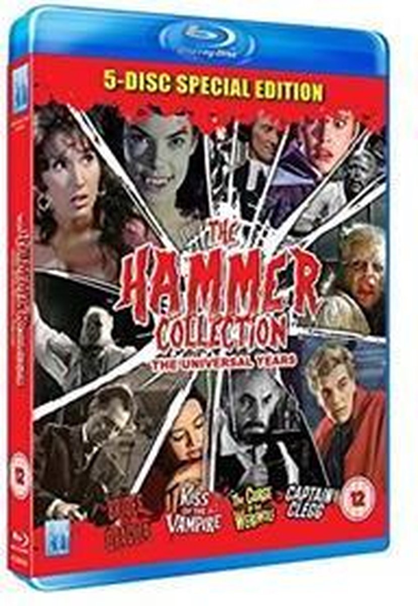 Hammer Collection (Bluray) Dvd's