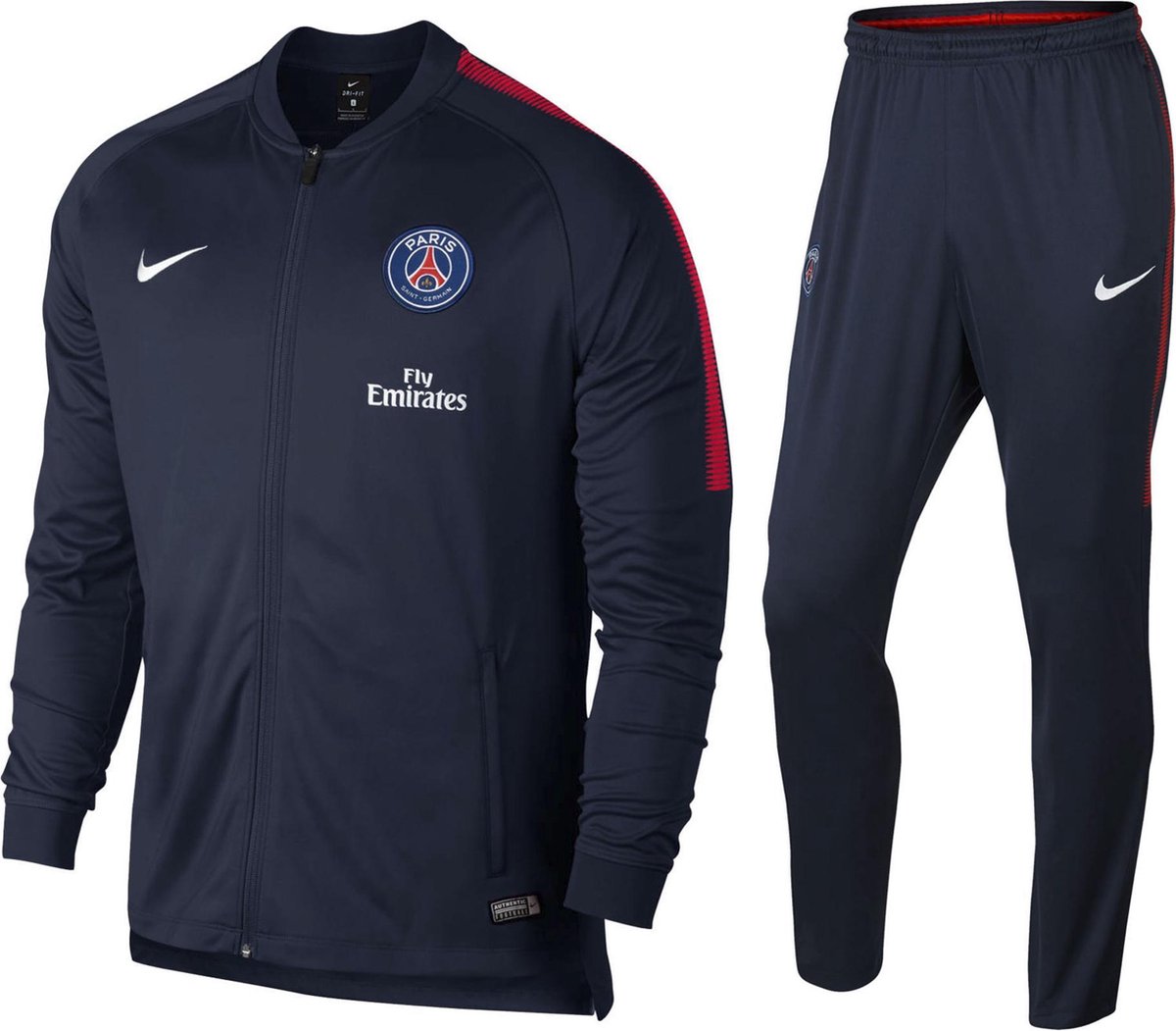 Nike Paris Saint-Germain Squad Trainingspak - Maat L - Mannen - blauw/rood  | bol.com