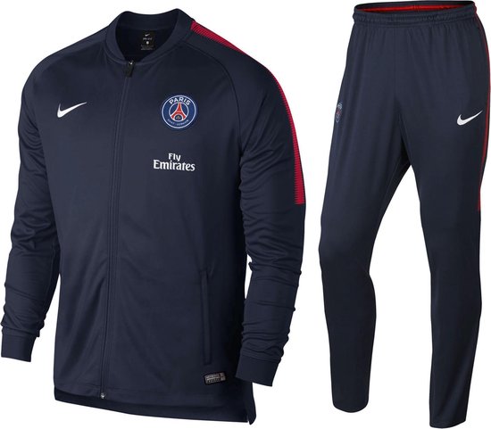 jeans Overtreden Competitief Nike Paris Saint-Germain Squad Trainingspak - Maat L - Mannen - blauw/rood  | bol.com