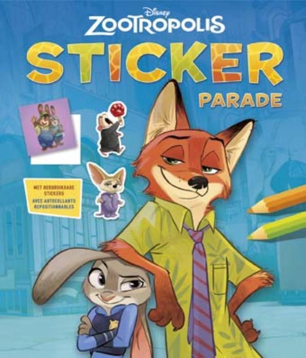 Disney Sticker Parade Zootropolis