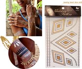 Golden & Metallic Tattoo iBiza Style - Quantico