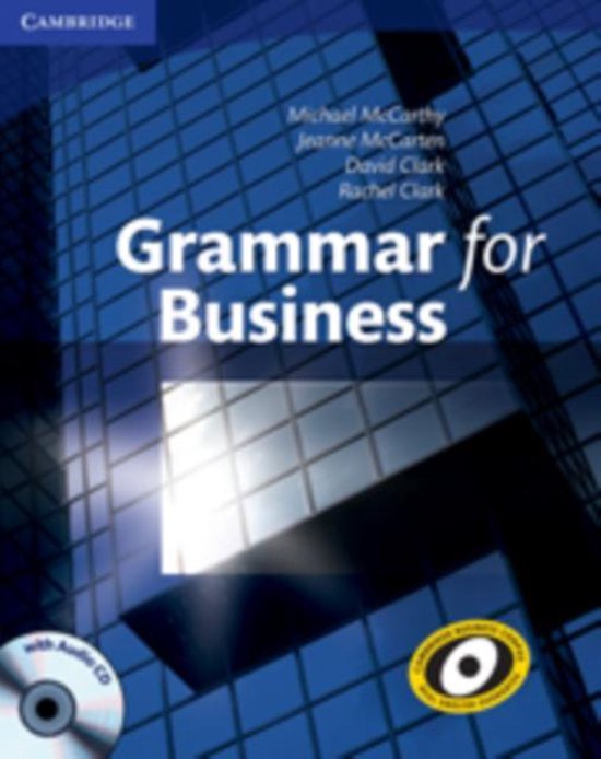 Grammar for Business book + audio-cd