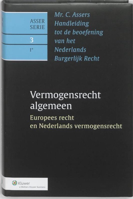 Cover van het boek 'Vermogensrecht algemeen  / druk 2'