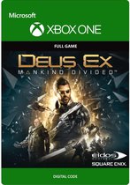Deus Ex Mankind Divided: Standard Edition - Xbox One - Full Game - Niet beschikbaar in België