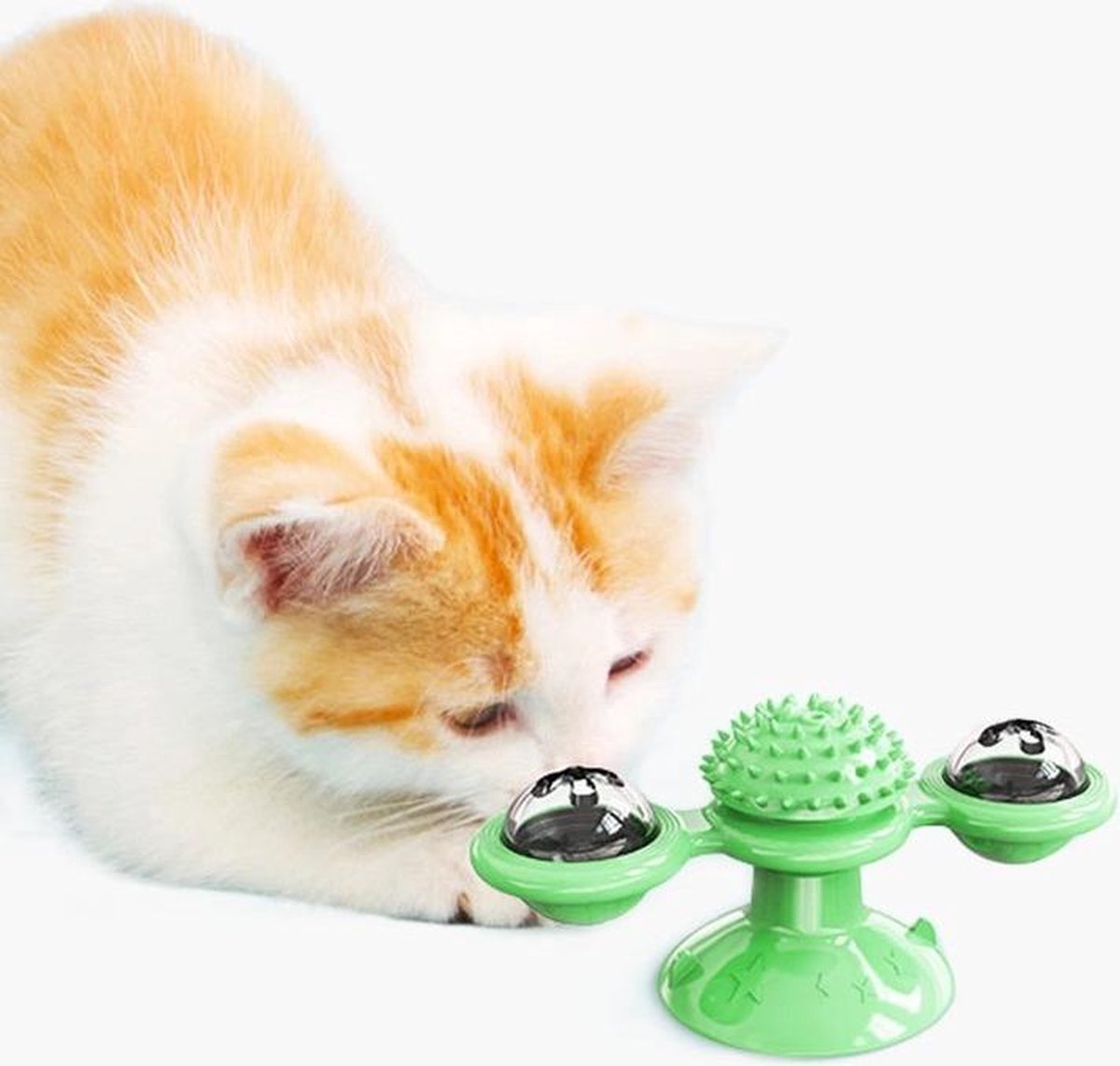 Kzouenzu Kat toverstaf, kat muur interactief speelgoed [4 stuks], interactieve kattenregenboogstaaf snoerspeelgoed, interactieve toverstaf voor katten voor trainingsapparaat binnen