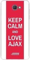 Samsung Galaxy J5 Prime (2017) Hoesje Transparant TPU Case - AFC Ajax Keep Calm #ffffff