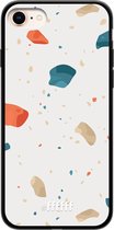 iPhone 7 Hoesje TPU Case - Terrazzo N°3 #ffffff